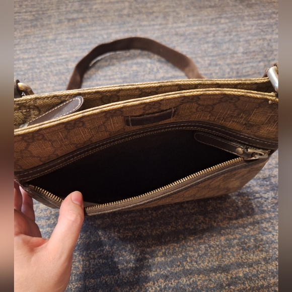 Vintage Gucci Monogram Coated Canvas Project Bag - Picture 3 of 16